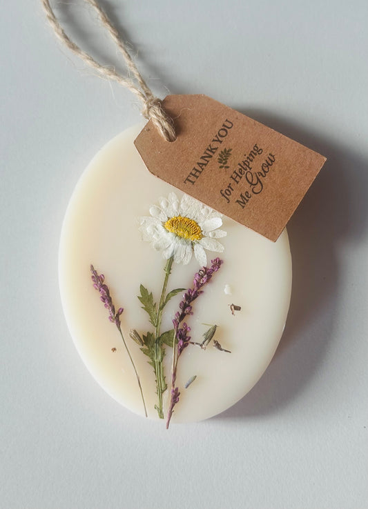 Botanical Wax Sachet | Scented Wax Tablet | Thank You | For Mum | For a Friend | Handmade in the UK