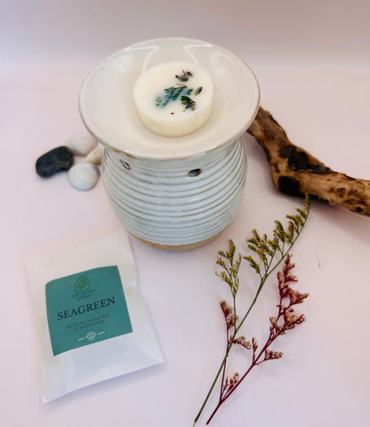 Seagreen Soy Wax Melts – Coastal Calm Scent | Vegan & Handmade in the UK