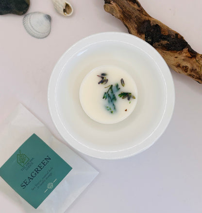 Seagreen Soy Wax Melts – Coastal Calm Scent | Vegan & Handmade in the UK