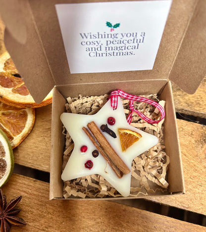 Scents of Christmas – Handcrafted Soy Wax Melt Decoration
