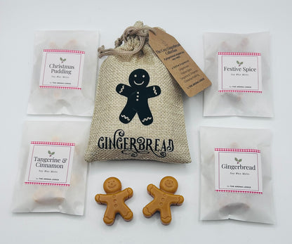 The Cosy Gingerbread Collection:  Festive Wax Melt Gift Set