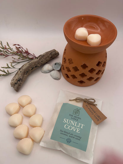 Sunlit Cove Soy Wax Melts | Handmade Coastal Soy Wax Melts – The Aroma Lodge
