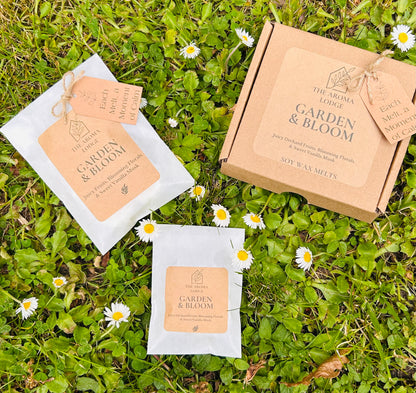 Garden & Bloom Soy Wax Melts | Fruity Floral & Vanilla Musk | Handmade by The Aroma Lodge