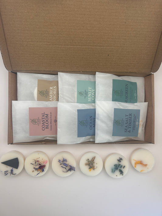 The Coastal Collection – Botanical Soy Wax Melt Gift Box