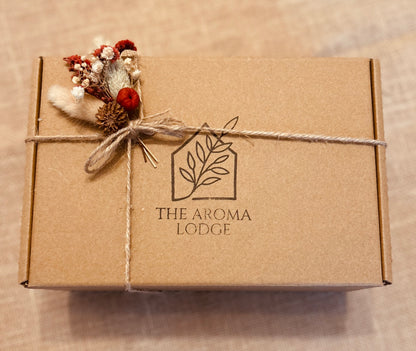 Pumpkin Autumn Gift Set – Ceramic Pumpkin Burner & Mix & Match Autumn Soy Wax Melts | The Aroma Lodge