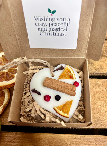 Scents of Christmas – Handcrafted Soy Wax Melt Decoration
