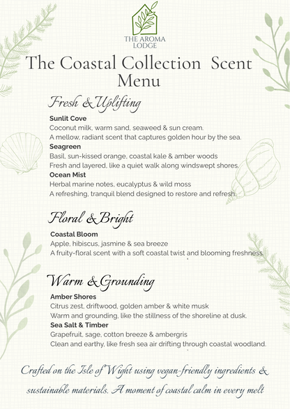 The Coastal Collection – Botanical Soy Wax Melt Gift Box