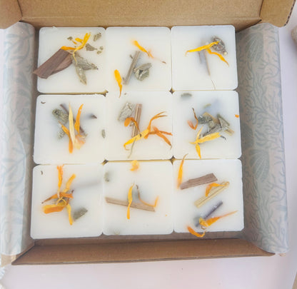 Sea Salt & Timber Soy Wax Melts | Fresh Coastal Scent | Handmade on the Isle of Wight