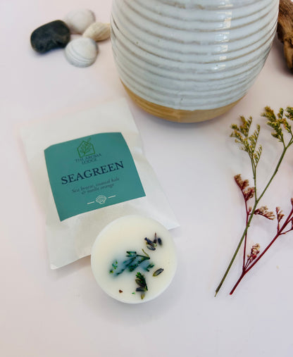 Seagreen Soy Wax Melts – Coastal Calm Scent | Vegan & Handmade in the UK
