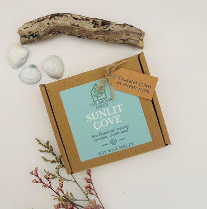 Sunlit Cove Soy Wax Melts | Handmade Coastal Soy Wax Melts – The Aroma Lodge
