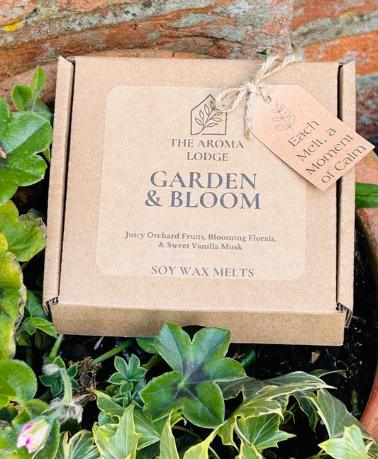 Garden & Bloom Soy Wax Melts | Fruity Floral & Vanilla Musk | Handmade by The Aroma Lodge