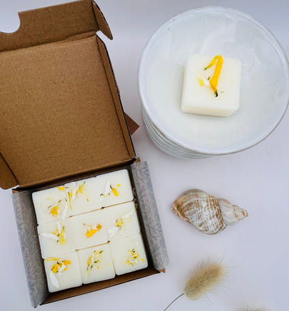 Amber Shores Soy Wax Melt – Exotic Coconut Jasmine Blend | Vegan & Eco-Friendly
