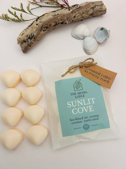 Sunlit Cove Soy Wax Melts | Handmade Coastal Soy Wax Melts – The Aroma Lodge
