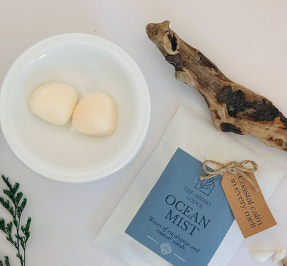 Ocean Mist Soy Wax Melts | Coastal Home Fragrance | Vegan & Eco-Friendly