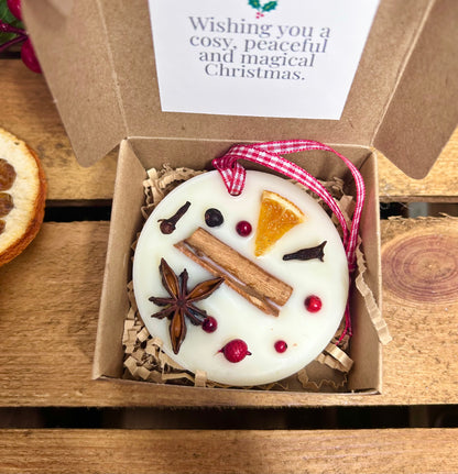 Scents of Christmas – Handcrafted Soy Wax Melt Decoration