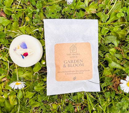 Garden & Bloom Soy Wax Melts | Fruity Floral & Vanilla Musk | Handmade by The Aroma Lodge