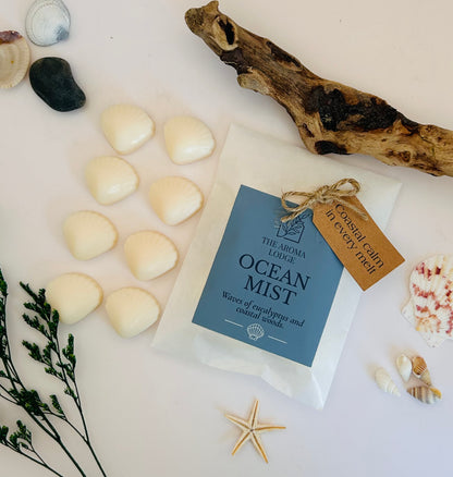Ocean Mist Soy Wax Melts | Coastal Home Fragrance | Vegan & Eco-Friendly