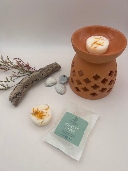 Sunlit Cove Soy Wax Melts | Handmade Coastal Soy Wax Melts – The Aroma Lodge