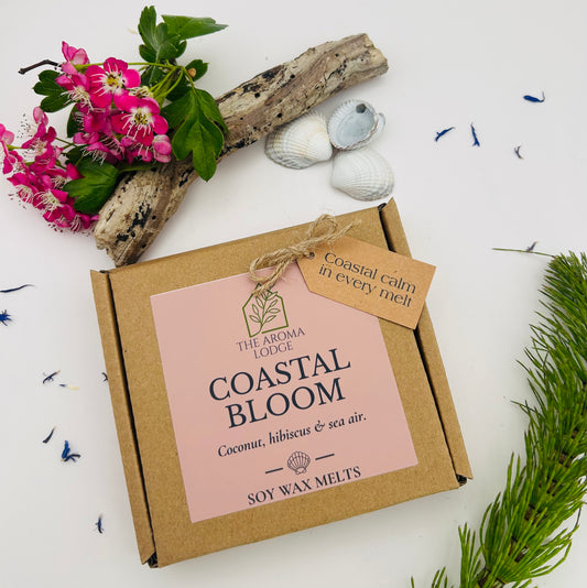 Coastal Bloom Soy Wax Melts | Tropical Coastal Scent | Handmade on the Isle of Wight